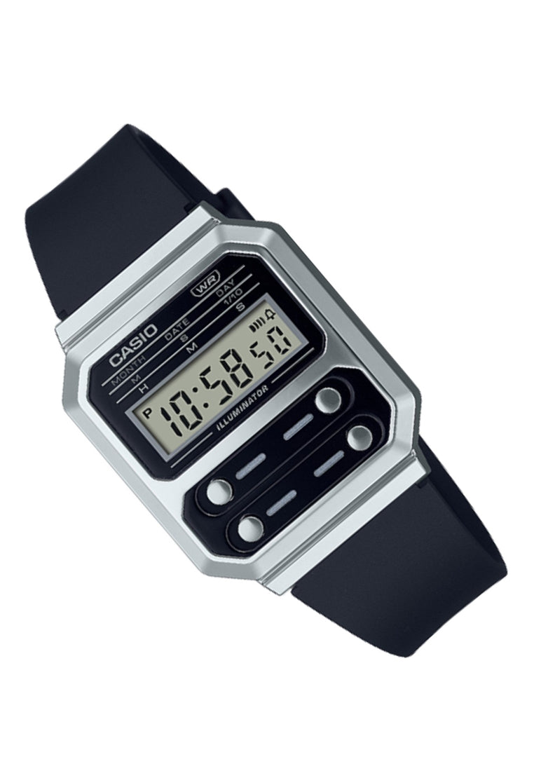Casio A100WEF-1A Digital Rubber Strap Watch For Men-Watch Portal Philippines