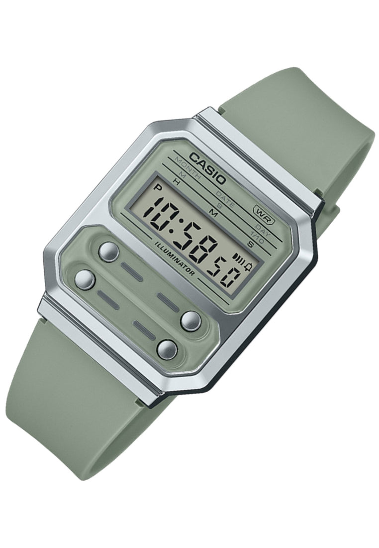 Casio A100WEF-3A Digital Rubber Strap Watch For Men-Watch Portal Philippines