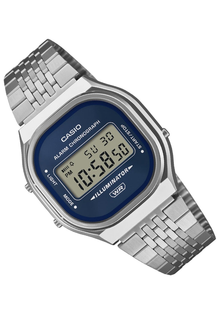 Casio A140WE-2ADF Stainless Steel Strap Digital Watch-Watch Portal Philippines