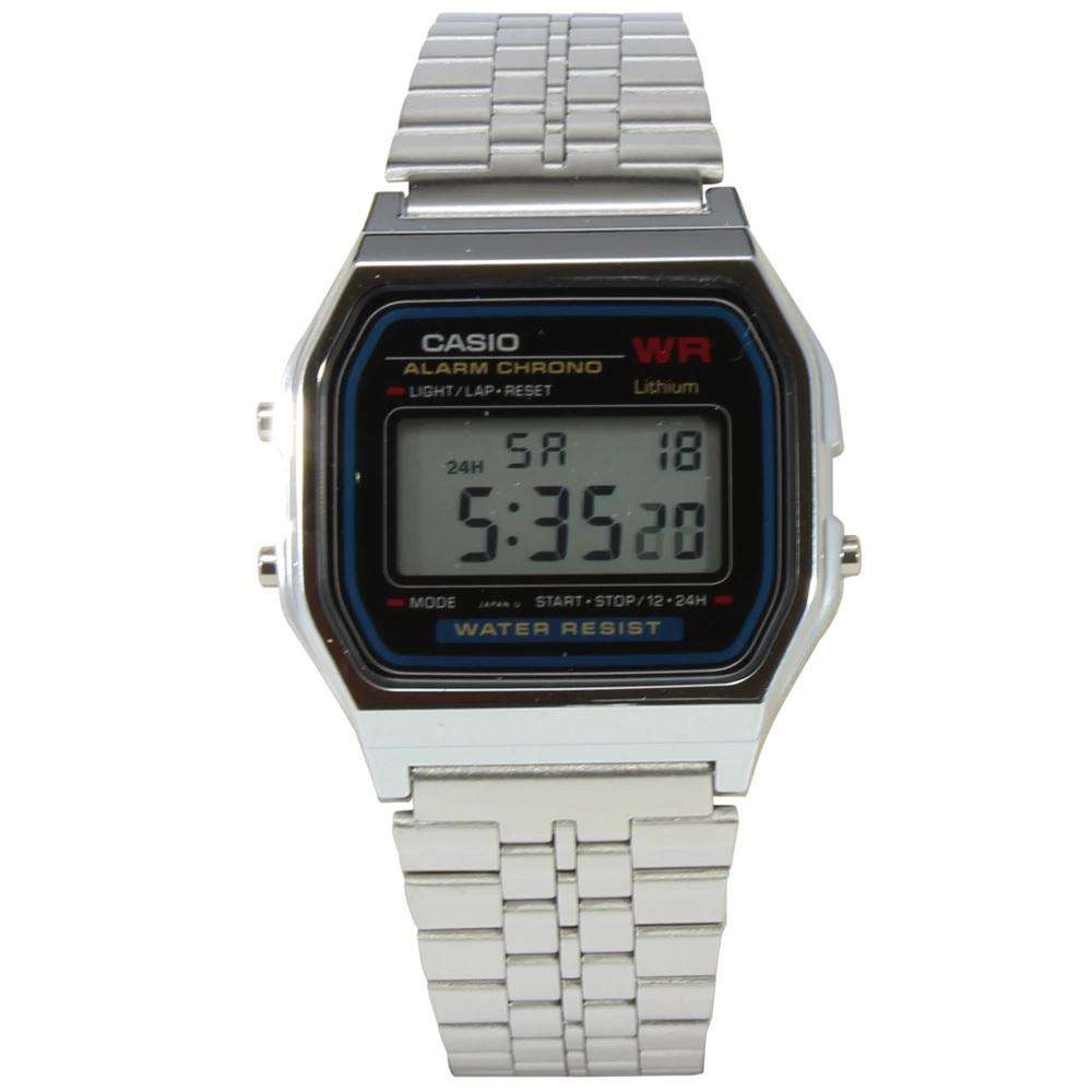 Casio A159W-N1DF Silver Stainless Watch for Men and Women-Watch Portal Philippines