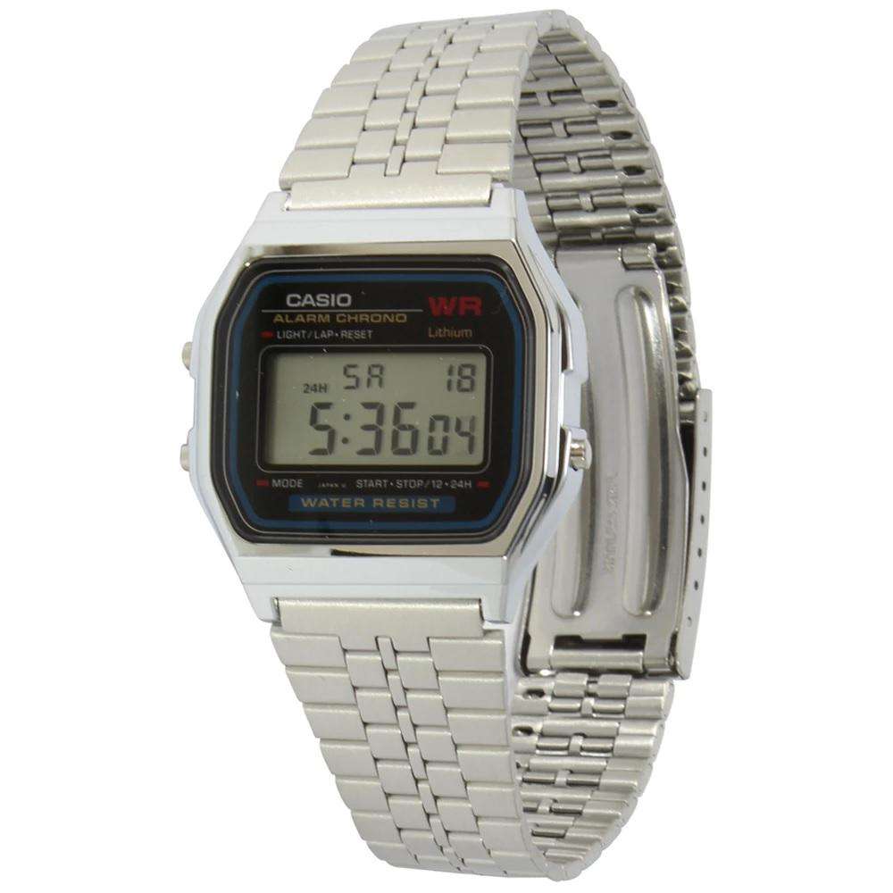 Casio A159W-N1DF Silver Stainless Watch for Men and Women-Watch Portal Philippines