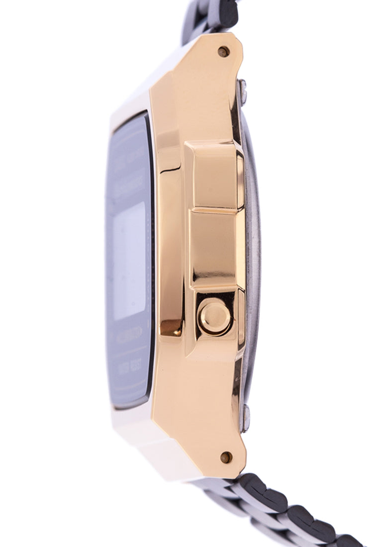 Casio A168WEGB-1B Digital Stainless Steel Strap Watch-Watch Portal Philippines