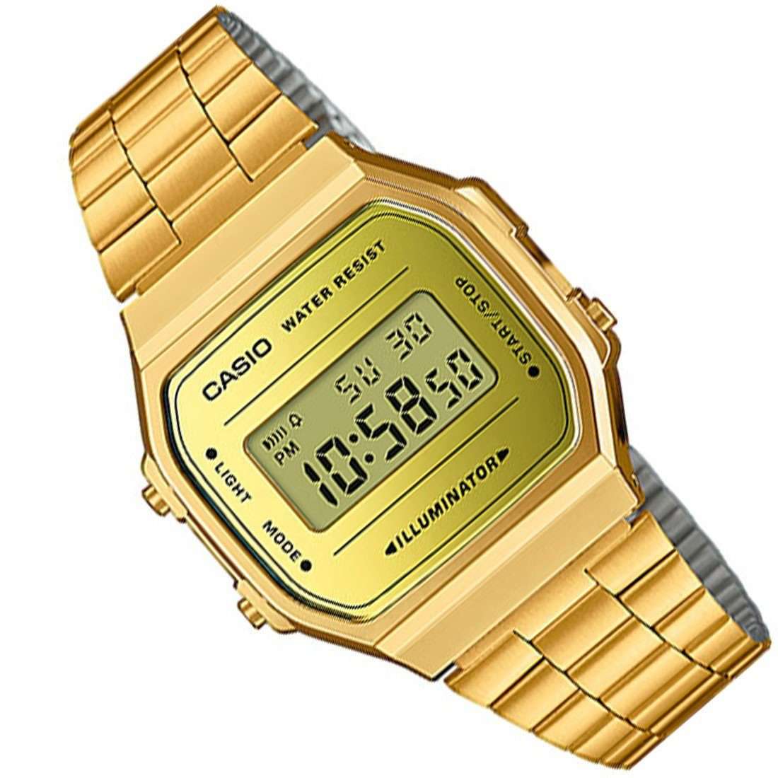 Casio A168WEGM-9DF Gold Stainless Watch for Men and Women-Watch Portal Philippines