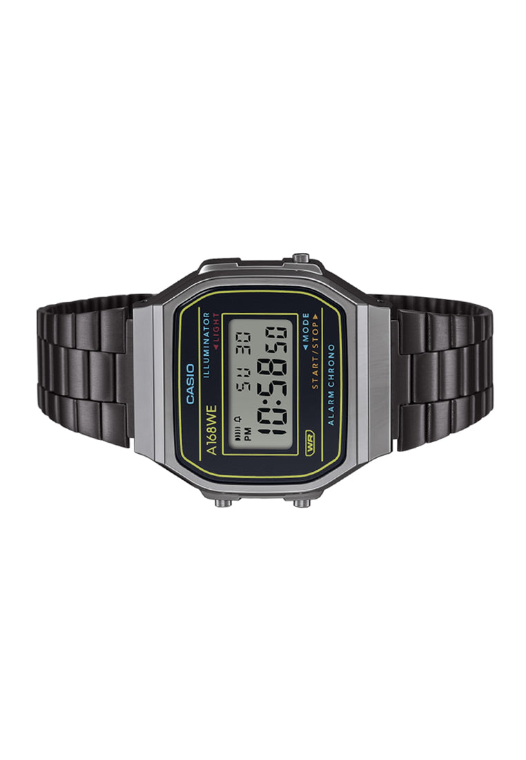 Casio A168WEHB-1A Digital Stainless Steel Strap Watch-Watch Portal Philippines