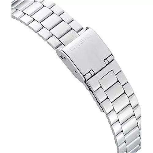 Casio A168WEM-1DF Silver Stainless Watch Unisex-Watch Portal Philippines