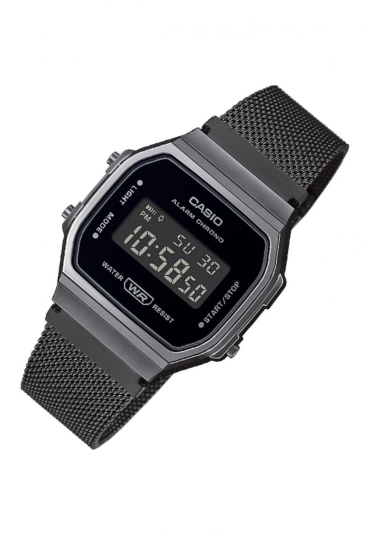 Casio A168WEMB-1B Digital Stainless Steel Strap Watch For Men-Watch Portal Philippines