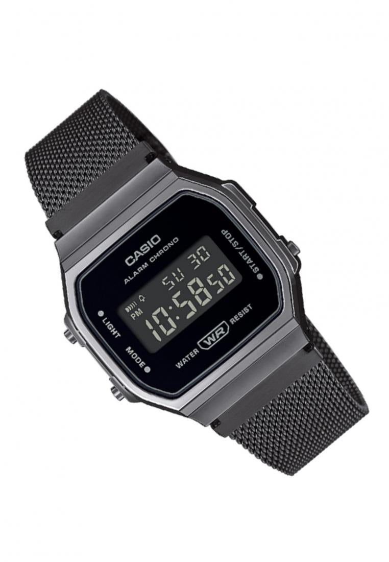 Casio A168WEMB-1B Digital Stainless Steel Strap Watch For Men-Watch Portal Philippines