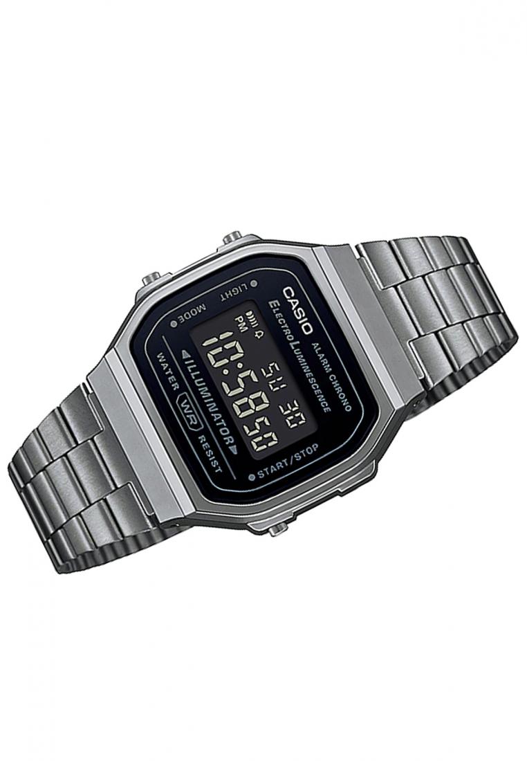 Casio A168WGG-1B Digital Stainless Steel Strap Watch-Watch Portal Philippines