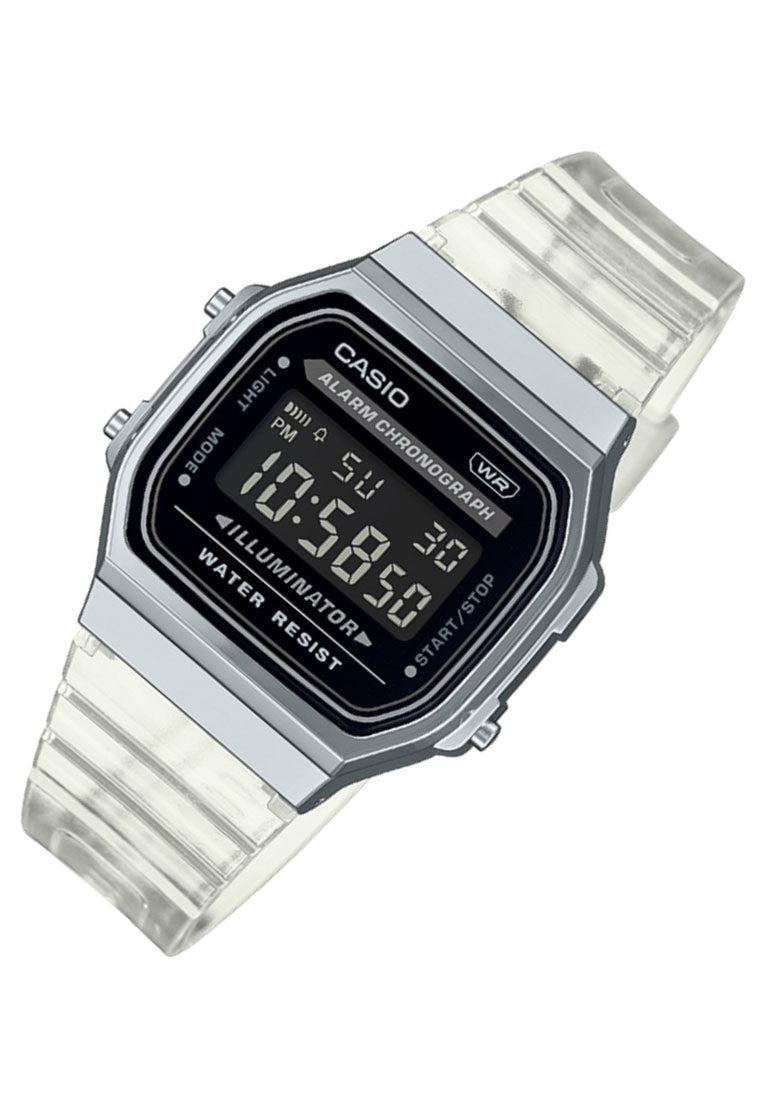 Casio A168XES-1B Digital Rubber Strap Watch-Watch Portal Philippines