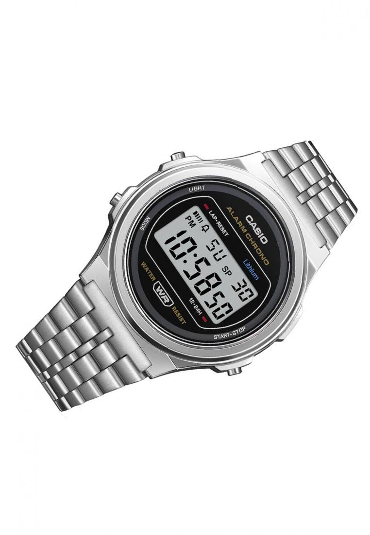Casio A171WE-1A Digital Stainless Steel Strap Watch-Watch Portal Philippines