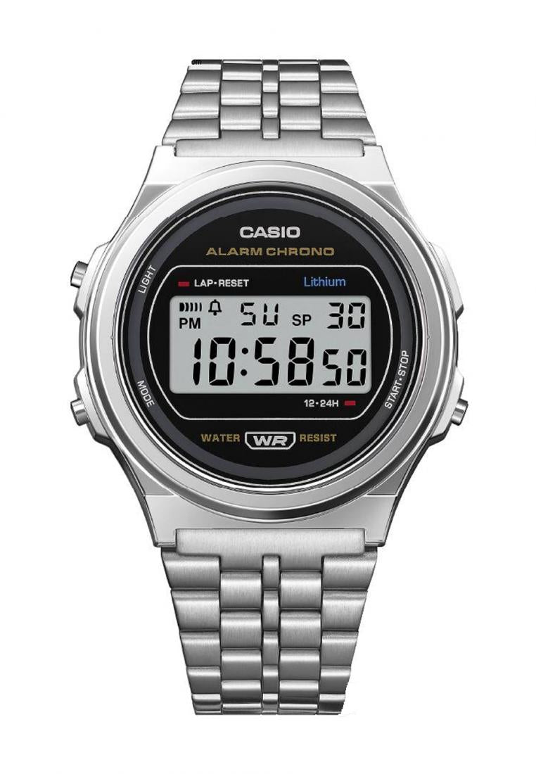 Casio A171WE-1A Digital Stainless Steel Strap Watch-Watch Portal Philippines
