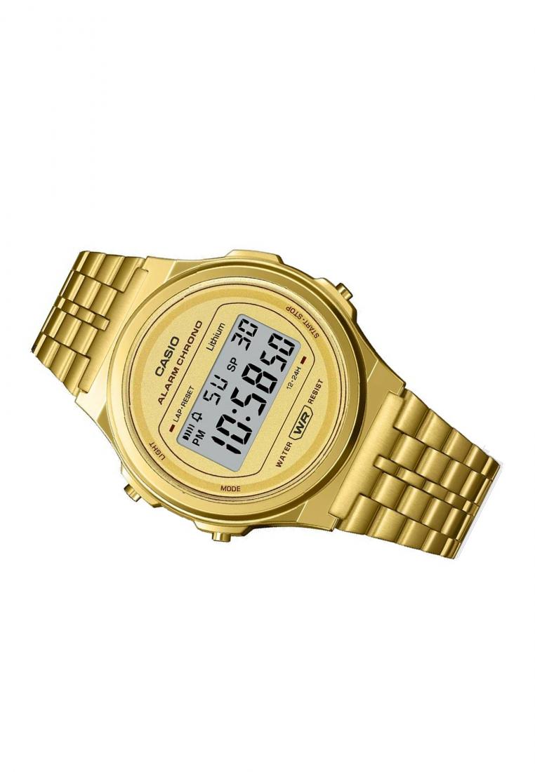 Casio A171WEG-9A Digital Stainless Steel Strap Watch-Watch Portal Philippines