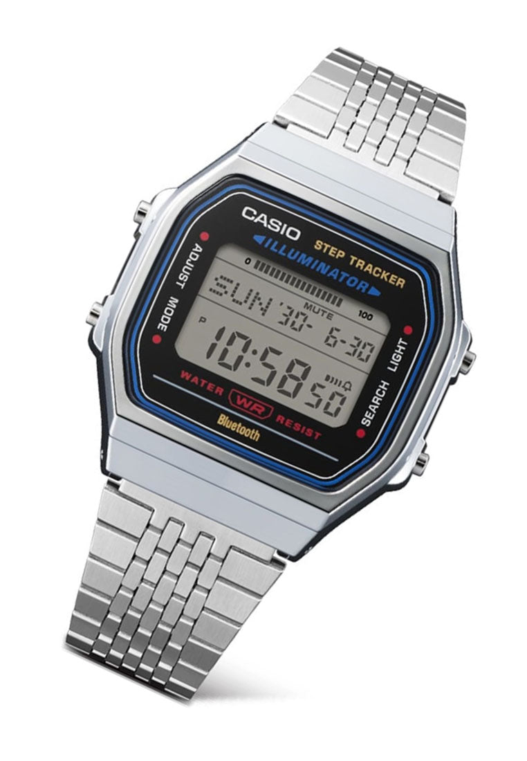 Casio ABL-100WE-1A Digital Stainless Steel Bluetooth Watch-Watch Portal Philippines