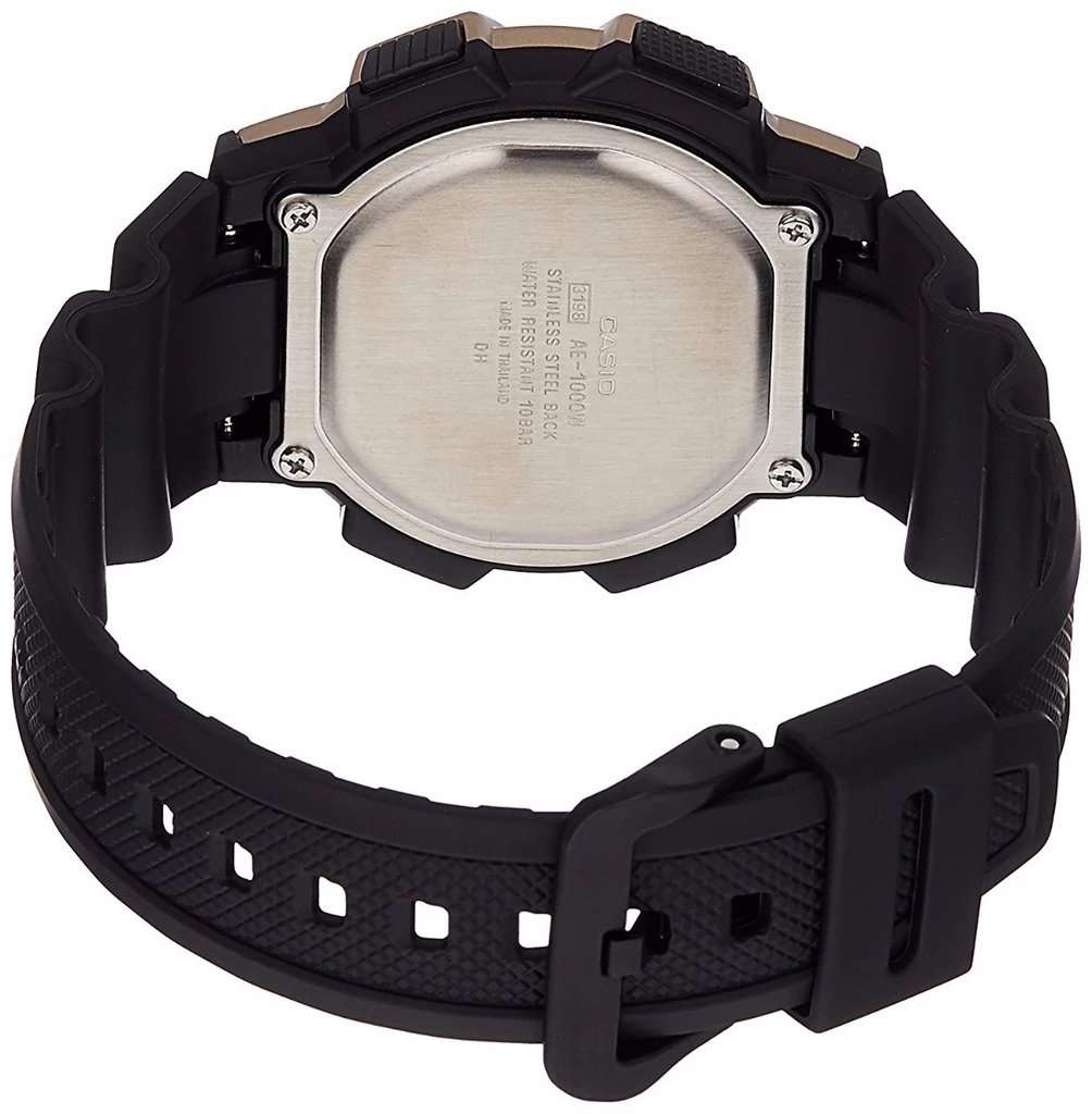 Casio AE-1000W-1A3 Black Resin Strap Watch for Men-Watch Portal Philippines