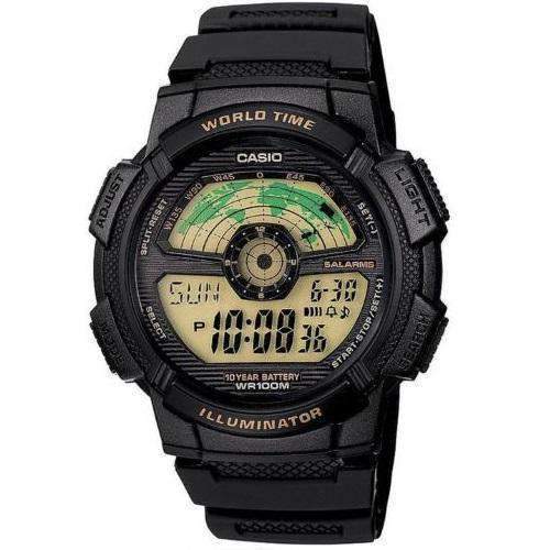 Casio AE-1100W-1BVDF Black Resin Strap Watch for Men-Watch Portal Philippines