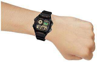 Casio AE-1200WH-1BVDF Black Resin Watch for Men-Watch Portal Philippines