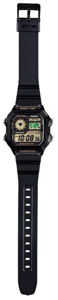 Casio AE-1200WH-1BVDF Black Resin Watch for Men-Watch Portal Philippines