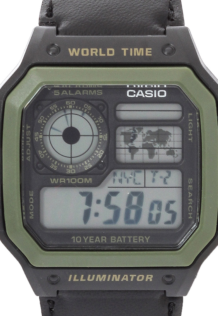 Casio AE-1200WHB-1BVDF Digital Rubber Strap Watch For Men-Watch Portal Philippines