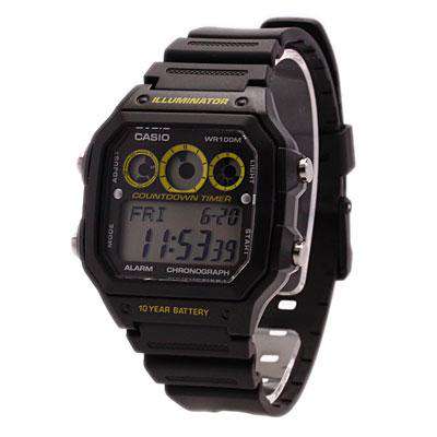 Casio AE-1300WH-1AVDF Black Resin Watch for Men-Watch Portal Philippines