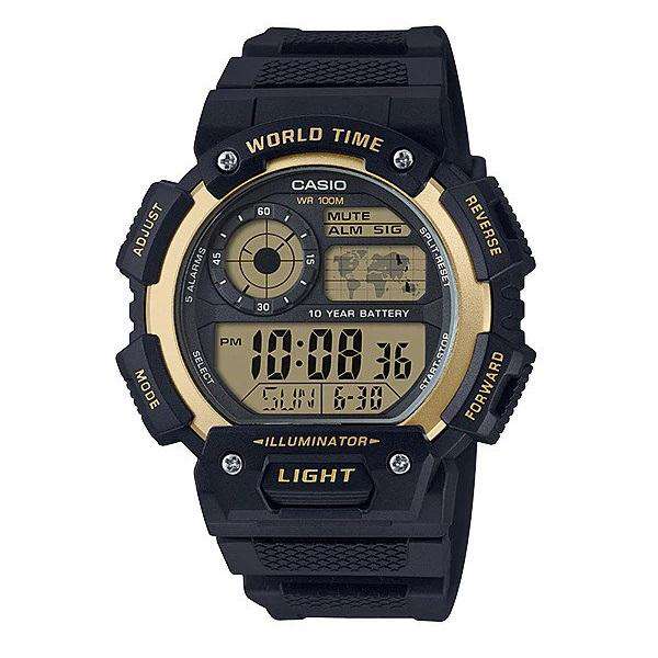 Casio AE-1400WH-9AVDF Black Resin Watch for Men-Watch Portal Philippines