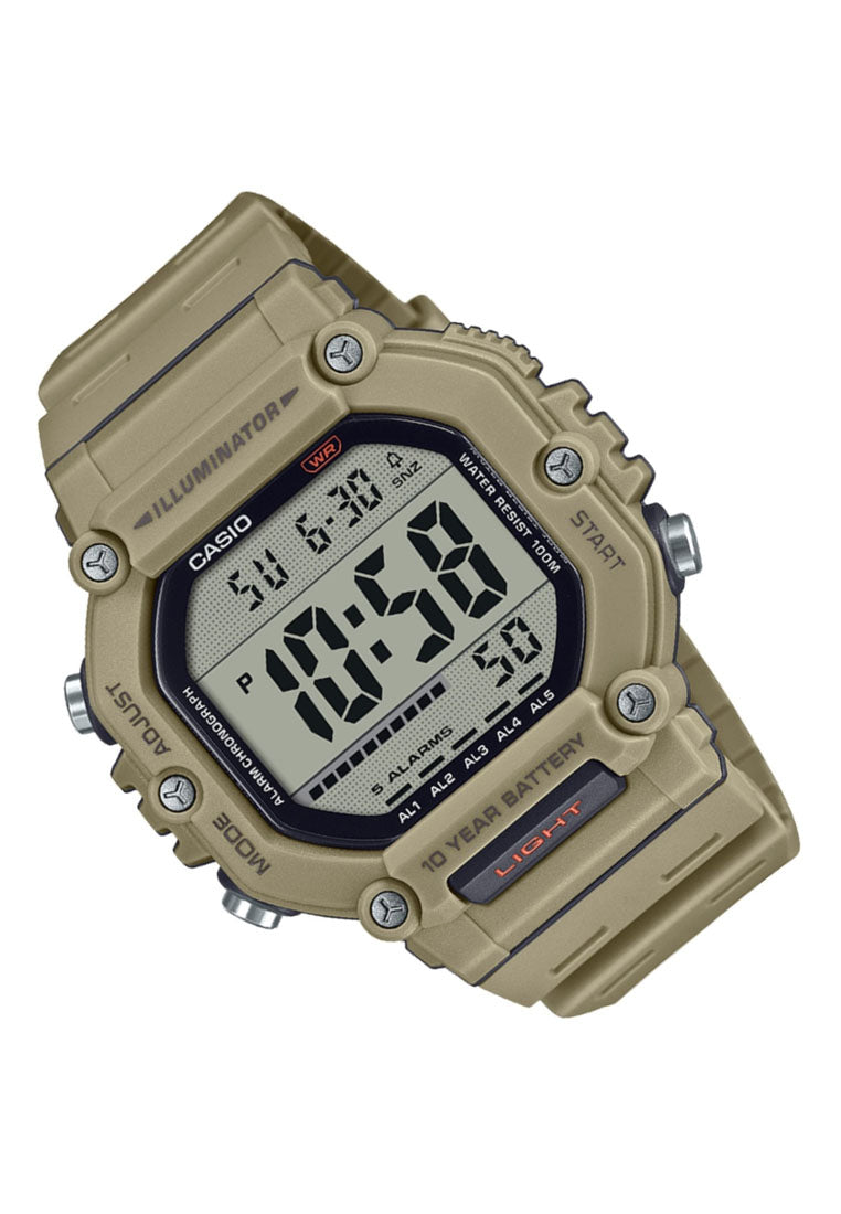 Casio AE-1600H-5A Digital Rubber Band Watch For Men-Watch Portal Philippines