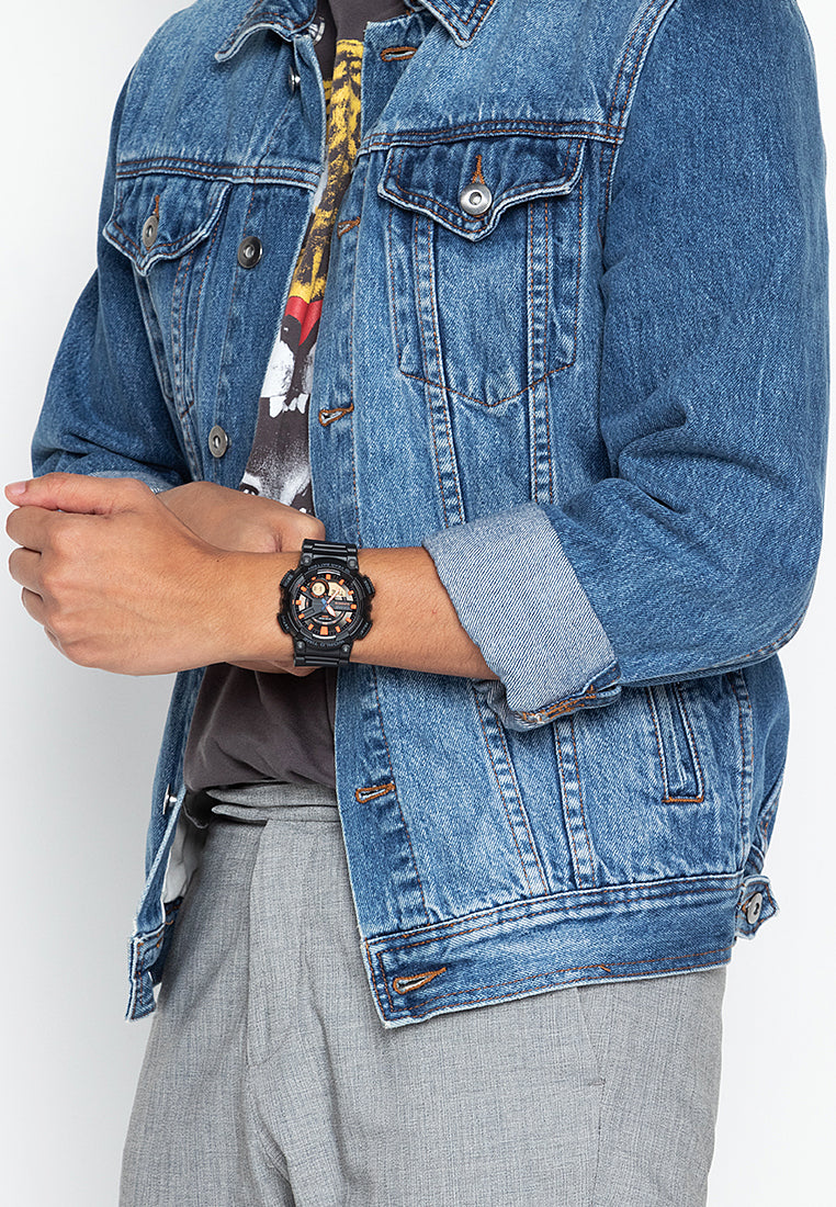 Casio AEQ-110W-1A2VDF Digital Analog Rubber Strap Watch For Men-Watch Portal Philippines