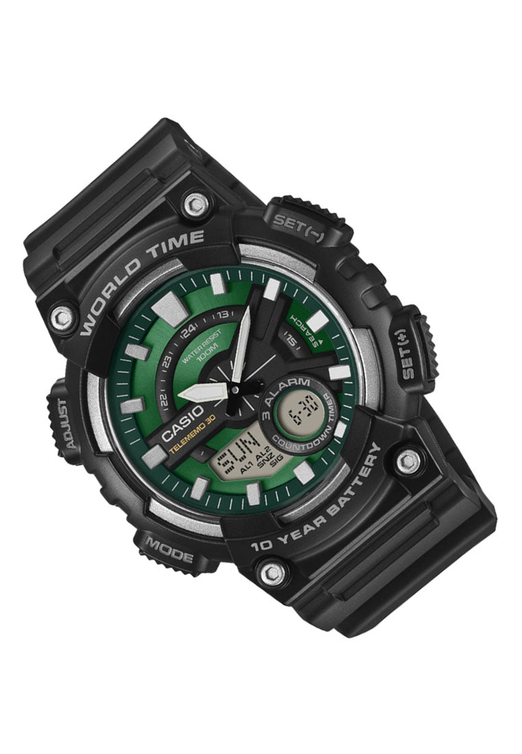 Casio AEQ-110W-3A2VDF Rubber Strap Digital Analog Watch for Men-Watch Portal Philippines