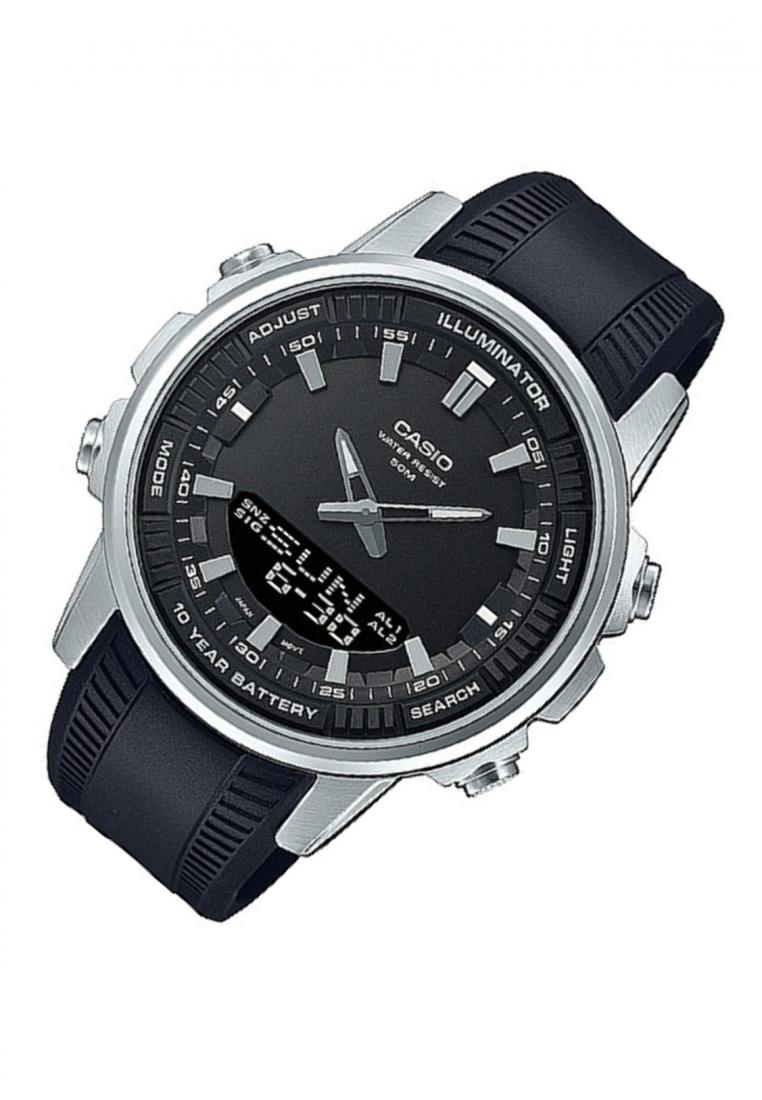 Casio AMW-880-1A Digital Analog Rubber Strap Watch For Men-Watch Portal Philippines