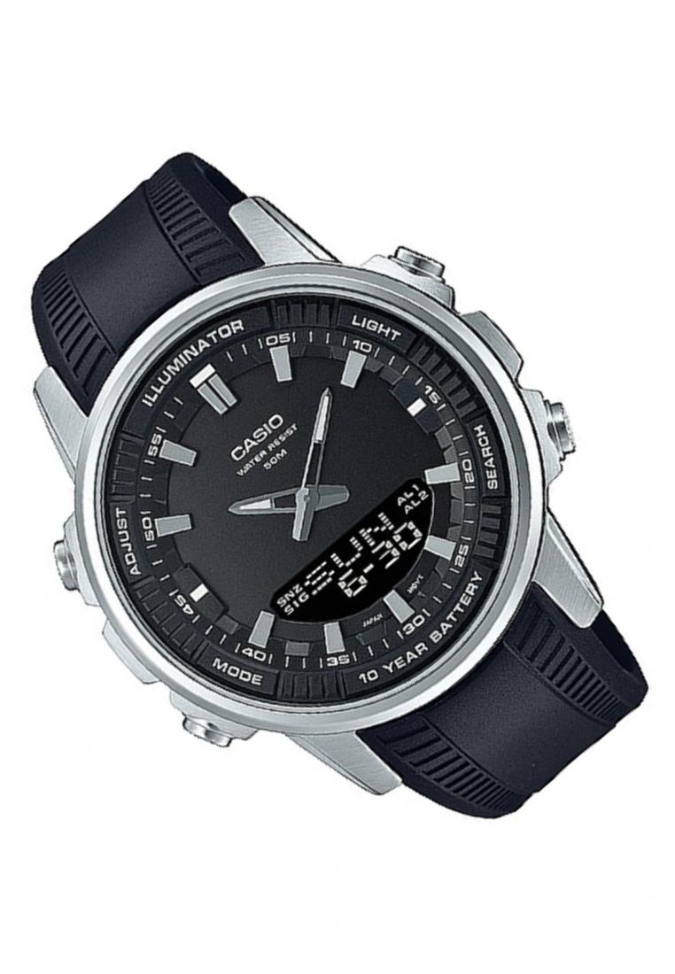 Casio AMW-880-1A Digital Analog Rubber Strap Watch For Men-Watch Portal Philippines