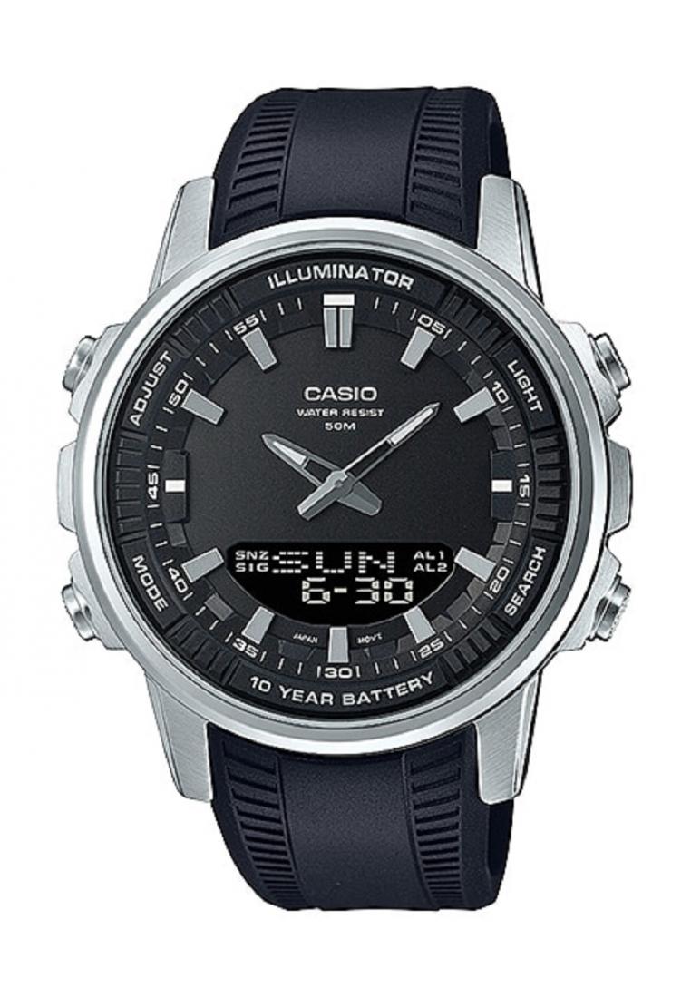 Casio AMW-880-1A Digital Analog Rubber Strap Watch For Men-Watch Portal Philippines