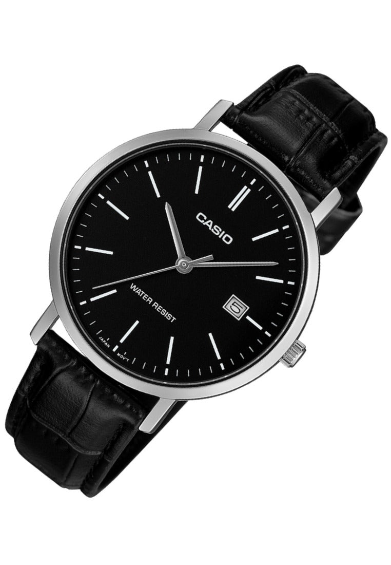 Casio Analog Leather Strap Watch for Men MTP-VT05L-1EDF-Watch Portal Philippines