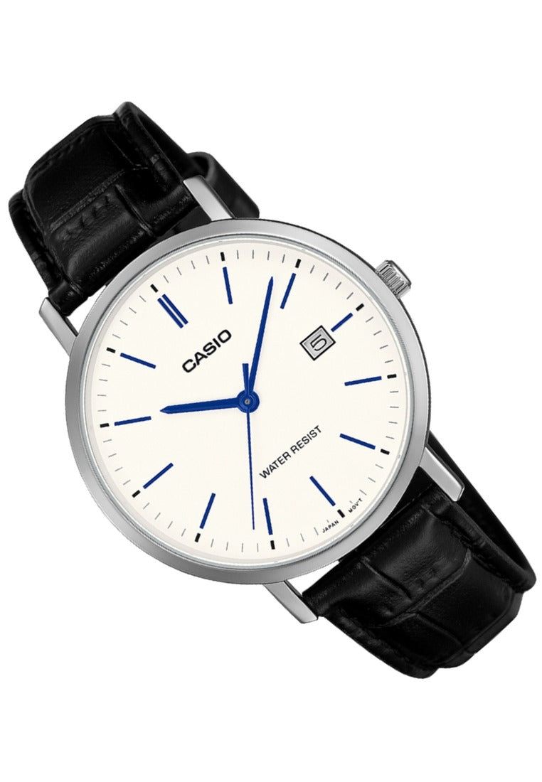 Casio Analog Leather Strap Watch for Men MTP-VT05L-7EDF-Watch Portal Philippines
