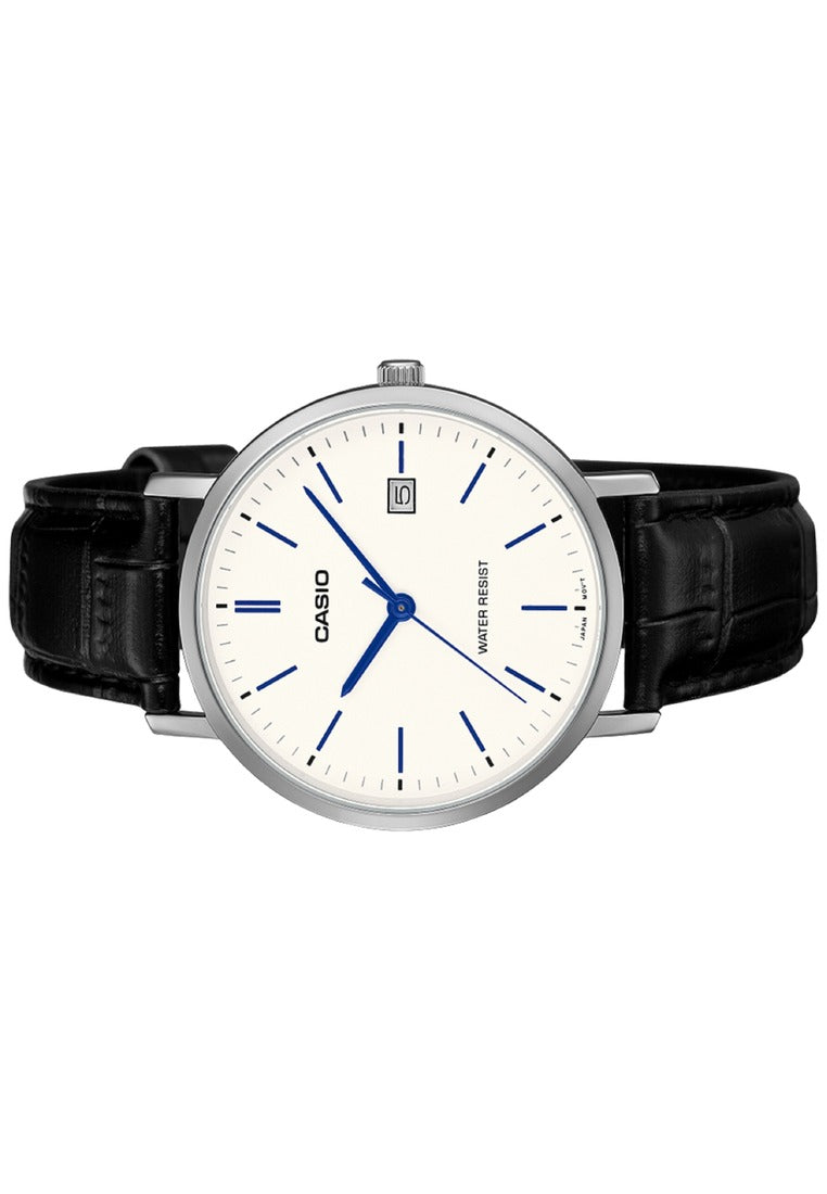 Casio Analog Leather Strap Watch for Men MTP-VT05L-7EDF-Watch Portal Philippines