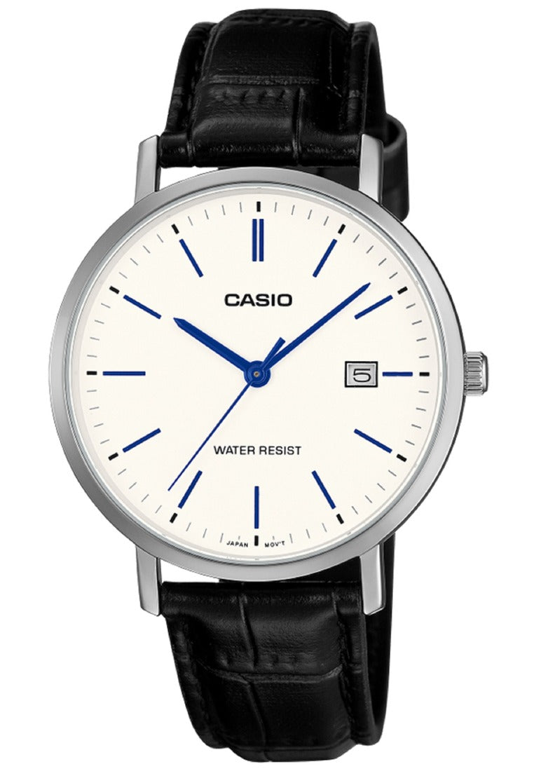 Casio Analog Leather Strap Watch for Men MTP-VT05L-7EDF-Watch Portal Philippines
