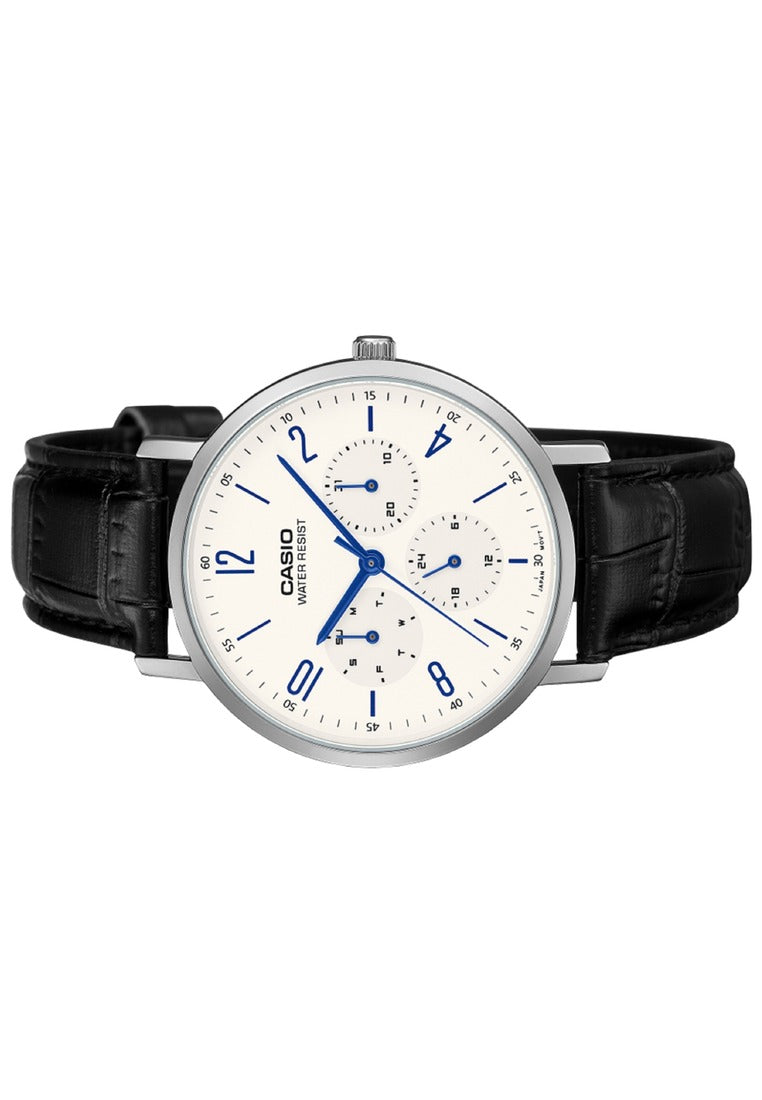 Casio Analog Leather Strap Watch for Men MTP-VT06L-7BDF-Watch Portal Philippines