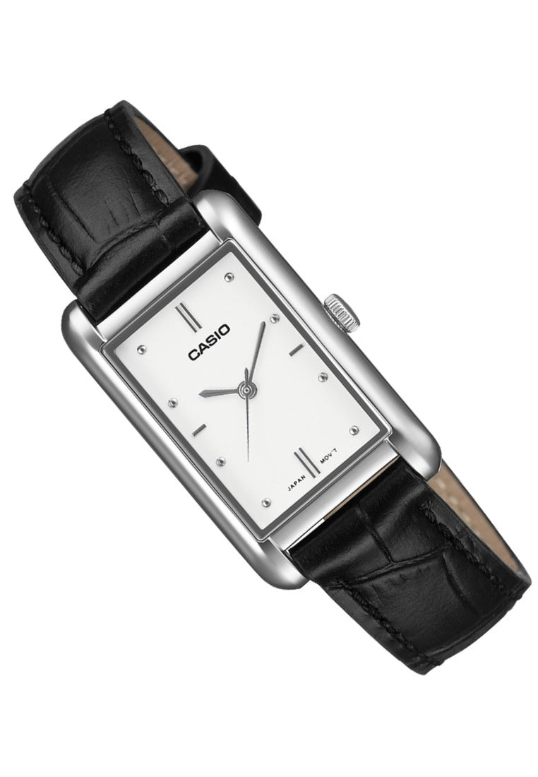 Casio Analog Leather Strap Watch for Women LTP-B171L-7A1DF-Watch Portal Philippines