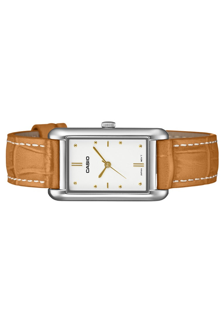 Casio Analog Leather Strap Watch for Women LTP-B171L-7A2DF-Watch Portal Philippines