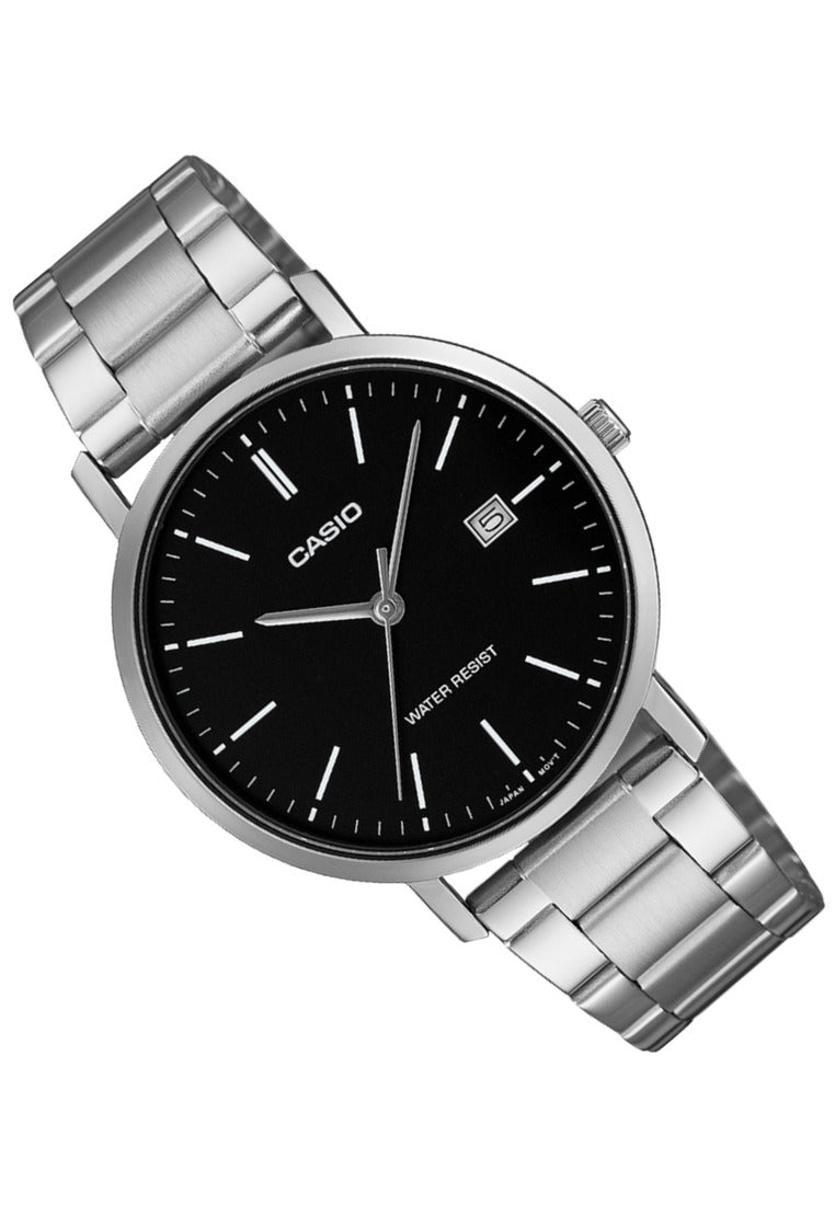 Casio Analog Stainless Steel Strap Watch for Men MTP-VT05D-1EDF-Watch Portal Philippines