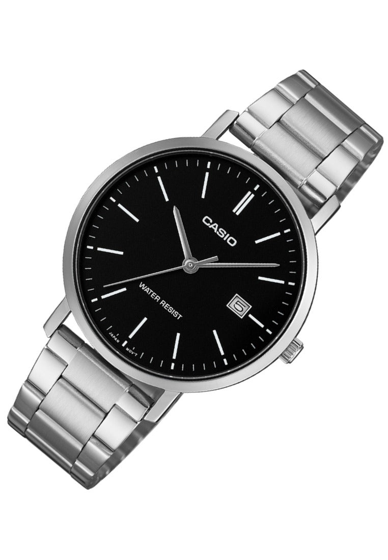 Casio Analog Stainless Steel Strap Watch for Men MTP-VT05D-1EDF-Watch Portal Philippines