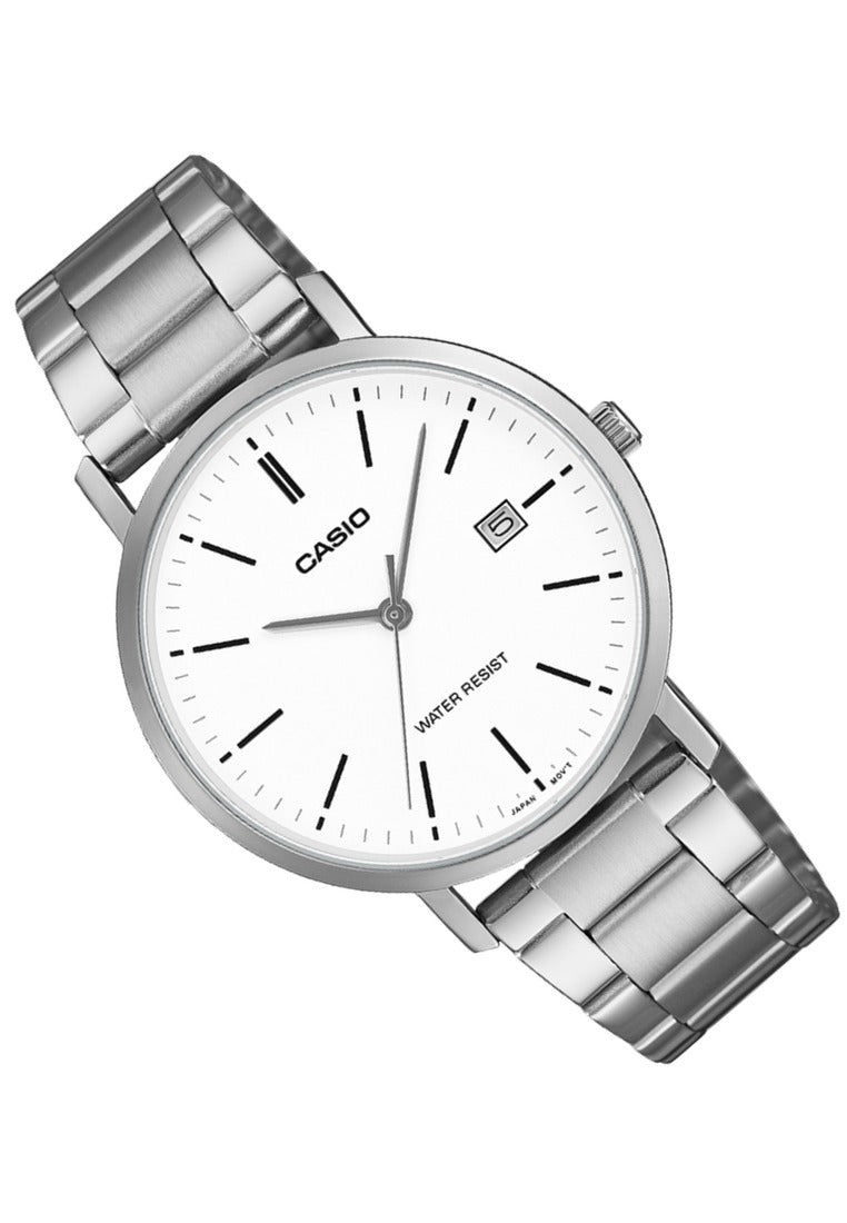 Casio Analog Stainless Steel Strap Watch for Men MTP-VT05D-7EDF-Watch Portal Philippines