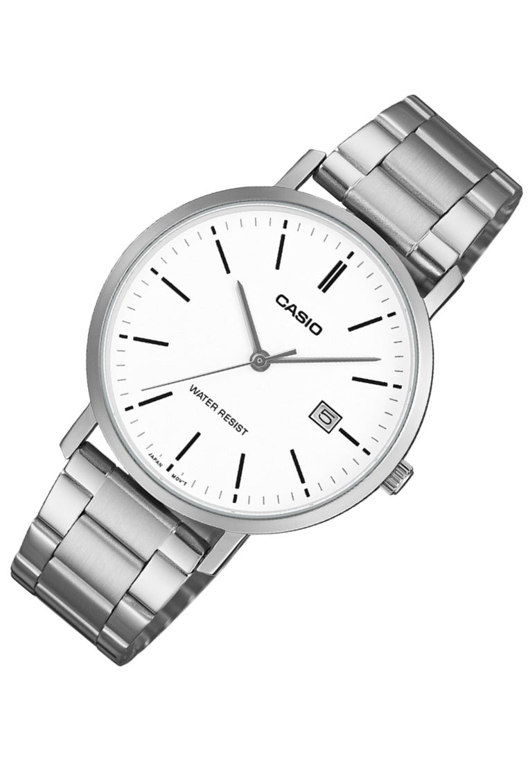 Casio Analog Stainless Steel Strap Watch for Men MTP-VT05D-7EDF-Watch Portal Philippines
