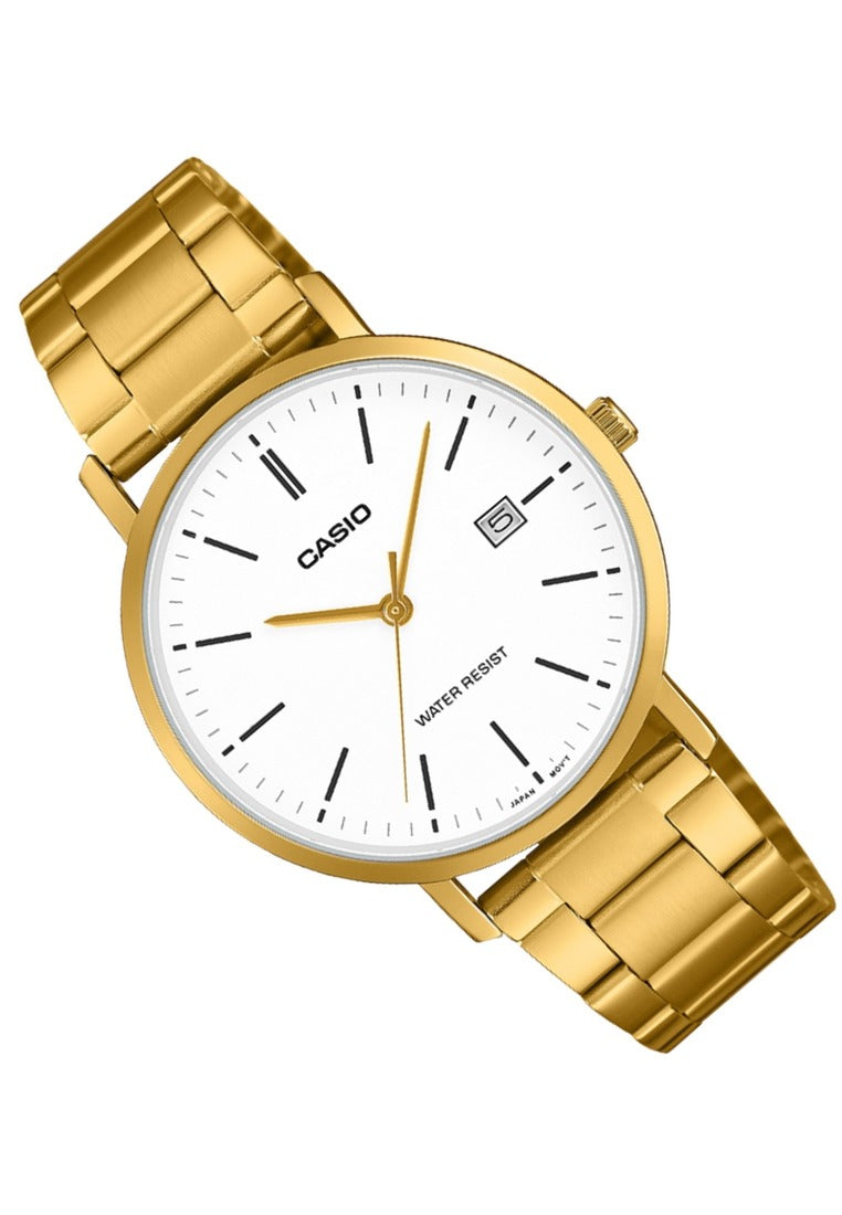 Casio Analog Stainless Steel Strap Watch for Men MTP-VT05G-7EDF-Watch Portal Philippines