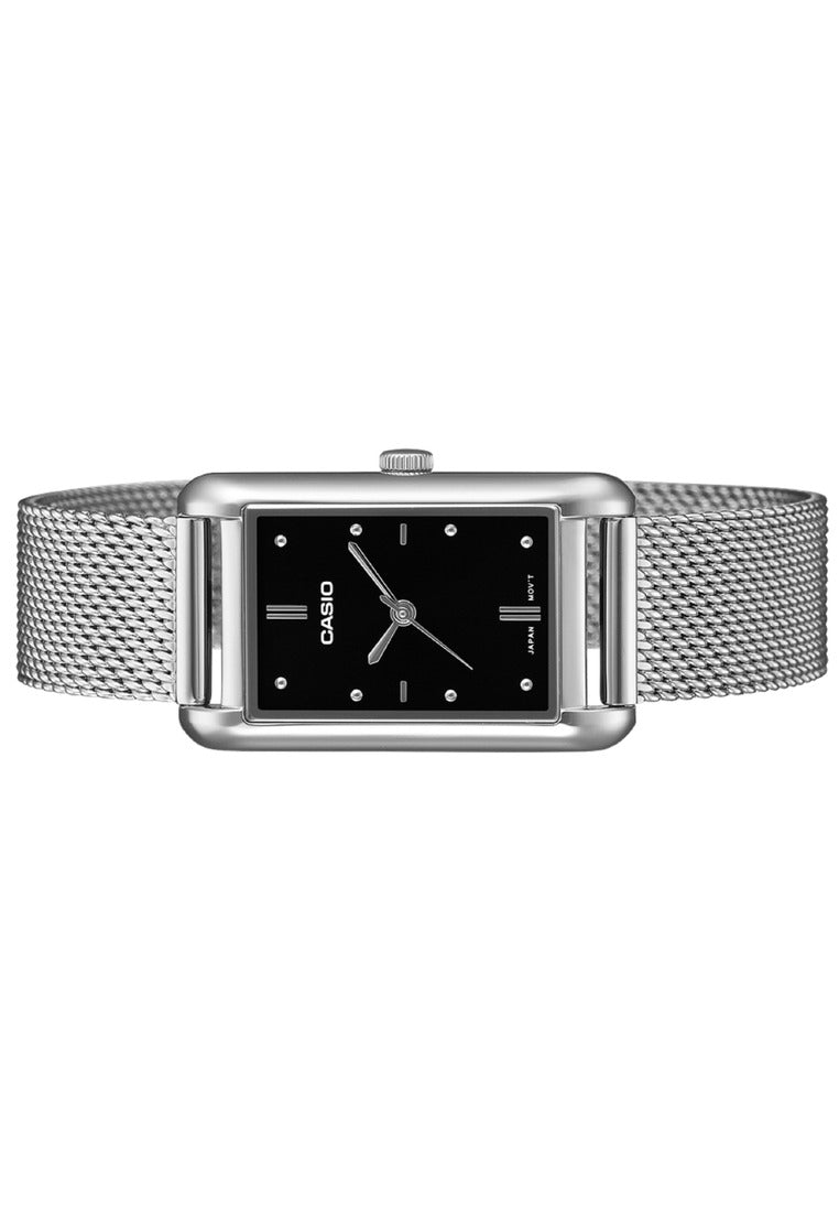 Casio Analog Stainless Steel Strap Watch for Women LTP-B171M-1ADF-Watch Portal Philippines