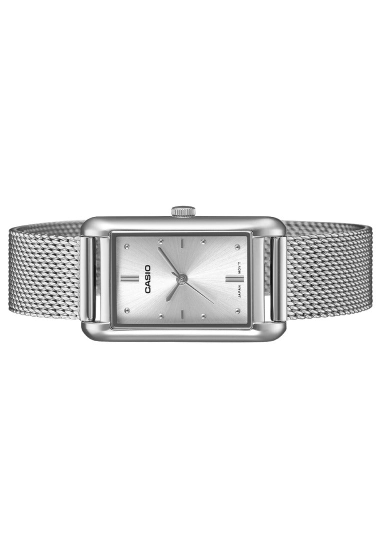 Casio Analog Stainless Steel Strap Watch for Women LTP-B171M-7ADF-Watch Portal Philippines