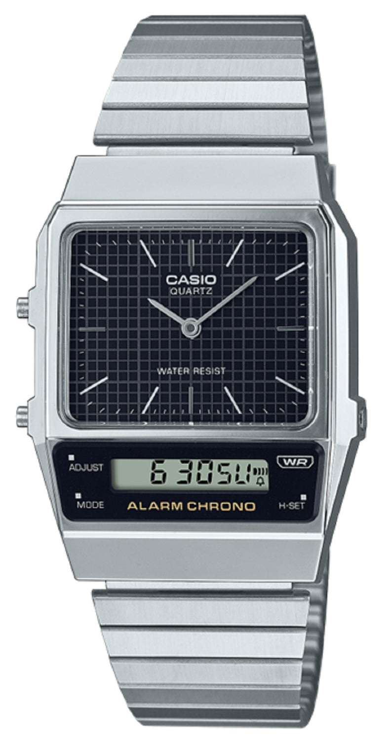 Casio AQ-800E-1A Digital Analog Stainless Steel Strap Watch-Watch Portal Philippines