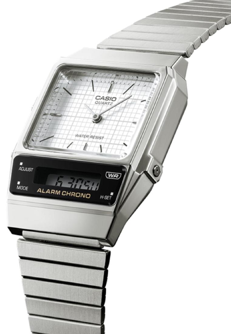 Casio AQ-800E-7A Digital Analog Stainless Steel Strap Watch-Watch Portal Philippines