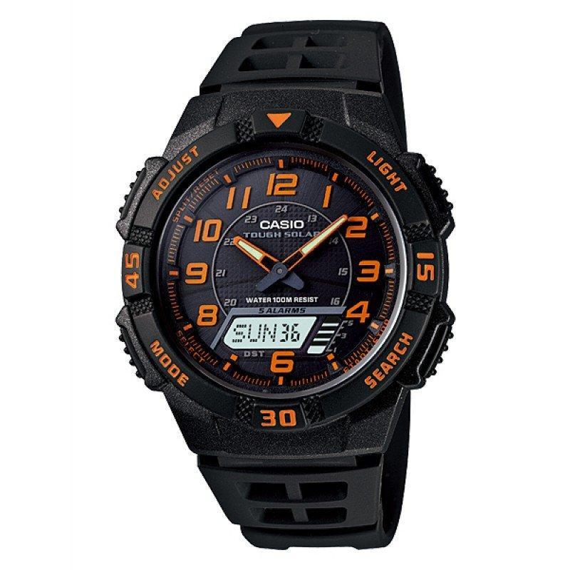 Casio AQ-S800W-1B2 Black Solar Powered Watch for Men-Watch Portal Philippines