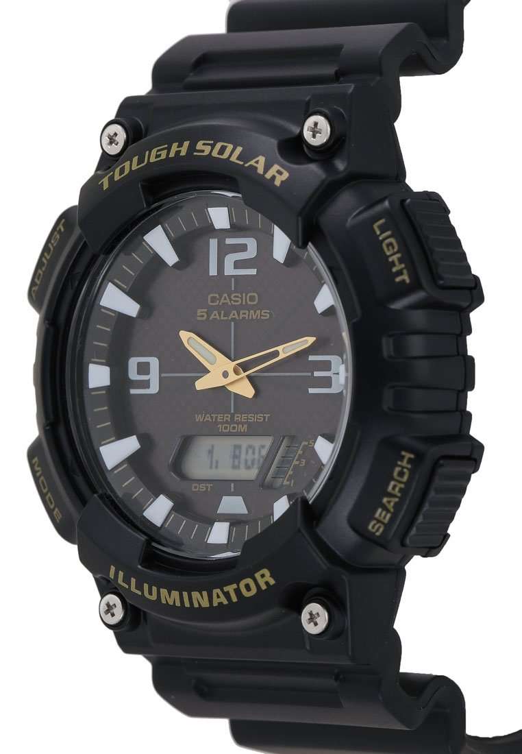 Casio AQ-S810W-1B Black Solar Powered Watch For Men-Watch Portal Philippines