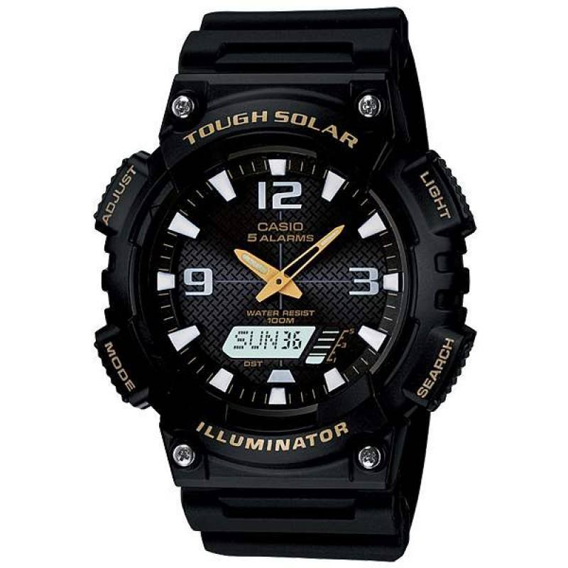 Casio AQ-S810W-1B Black Solar Powered Watch For Men-Watch Portal Philippines