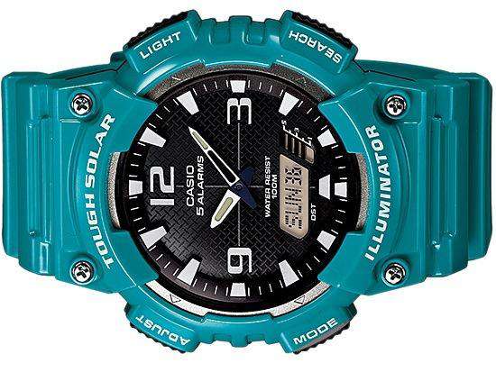 Casio AQ-S810WC-3A Blue Solar Powered Watch for Men-Watch Portal Philippines